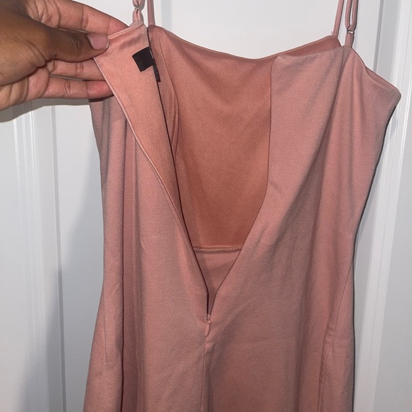 Lulus Drinks On Me Mauve Pink Sleeveless Pleated Bodycon Dress - Picture 9 of 11